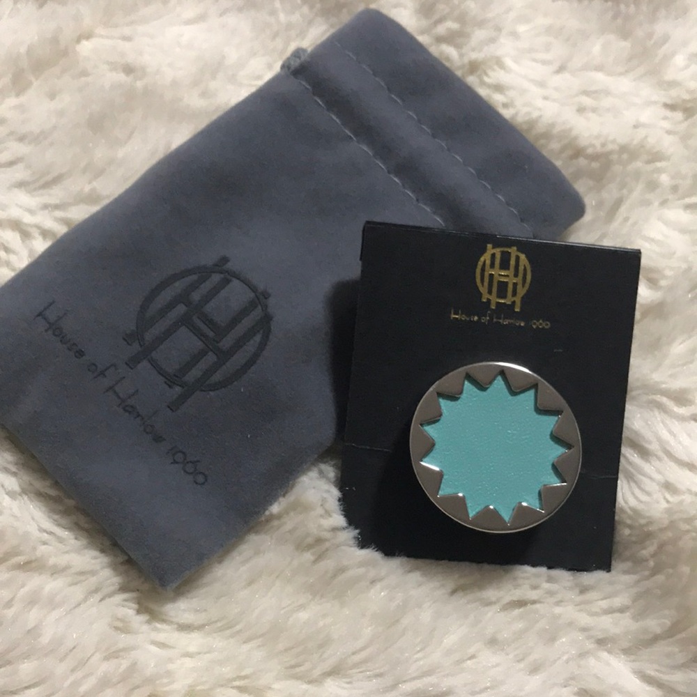 House of Harlow turquoise sunburst ring